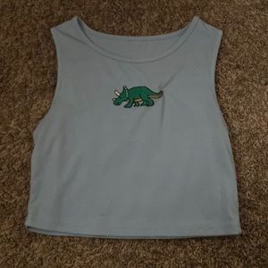 dinosaur tank top